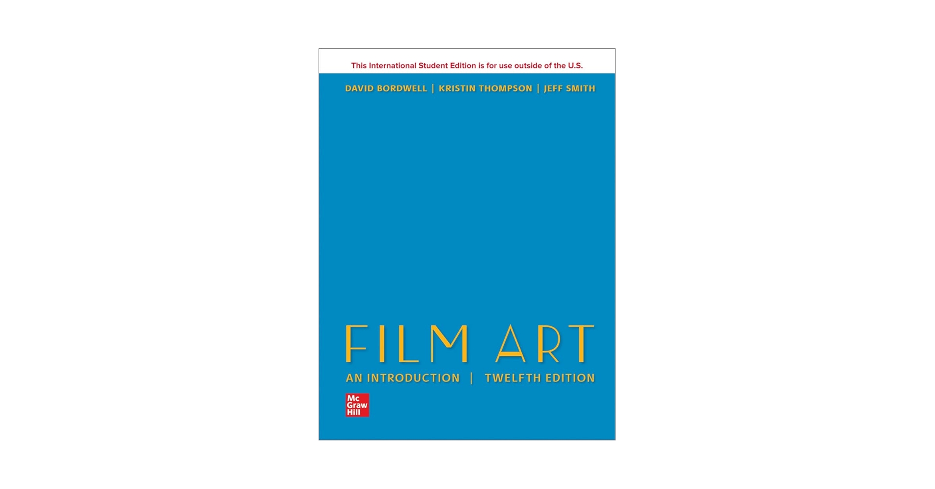 FILM ART an introduction 映像技術の本 Film Art: An Introduction: Bordwell, David, Thompson